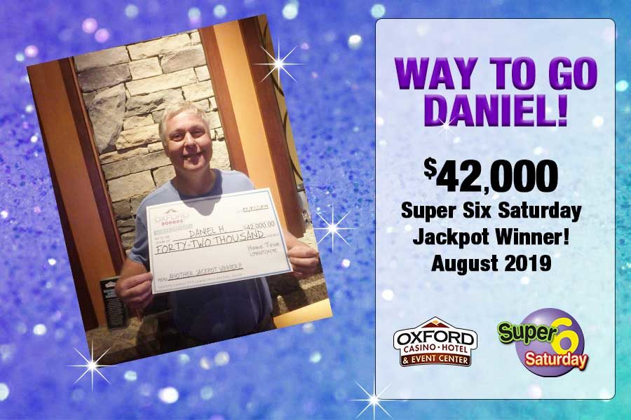 $42,000 Super Six Jackpot Winner