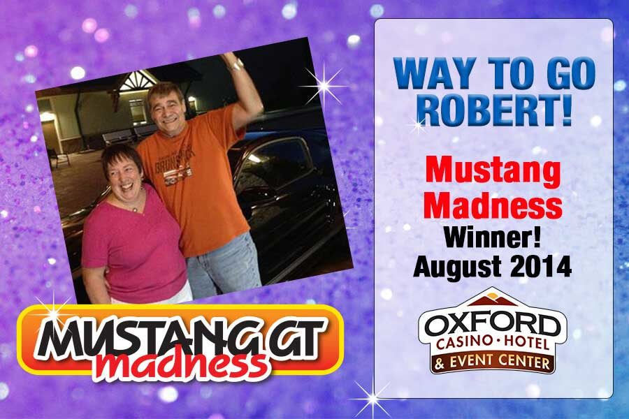 Mustang Madness Promotion Car Winner