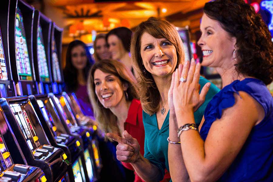 Winners! Slot Players Excitement Photo