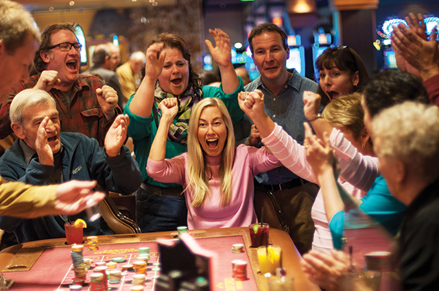 Group Playing Roulette