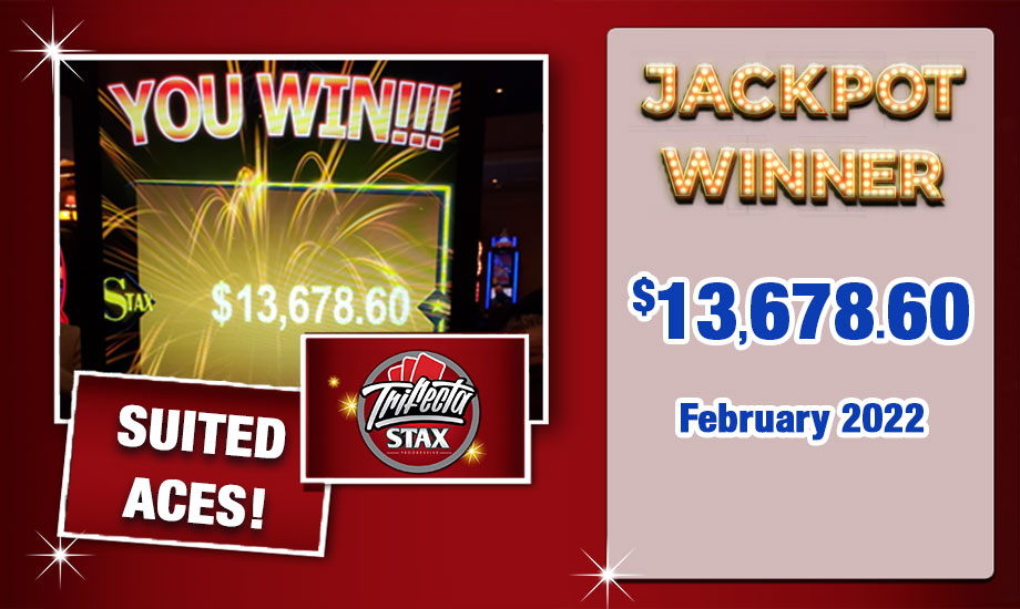 Suited Aces -TableGamesWinnerFeb-16-$13,678