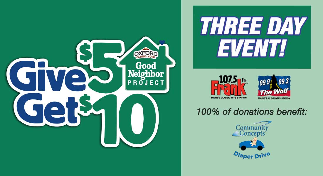 THREE DAY Give $5 Get $10 Community Concepts DIAPER DRIVE