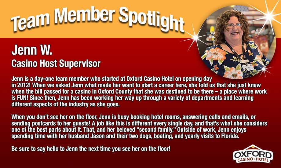 Jenn W- Team Member Spotlight