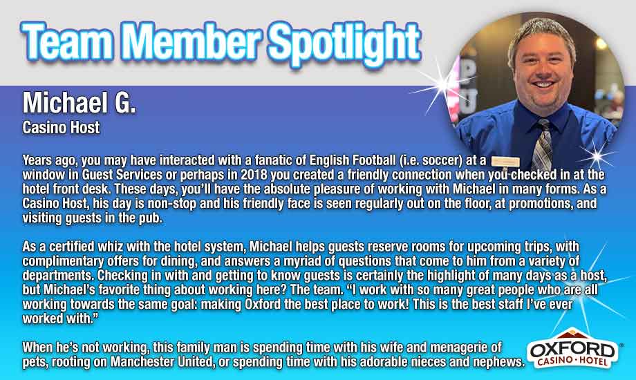 Team Member Spotlight - Michael G.