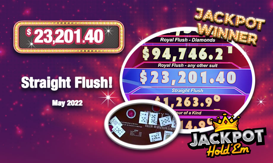 Straight Flush - $23,201.40