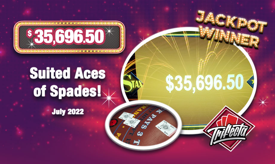 Suited Aces - $35,696.50