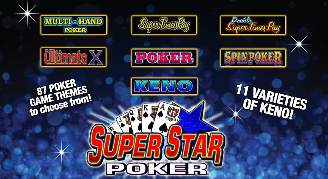 Super Star Poker - Video Poker Upgrade