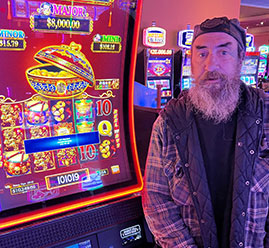 Slot Machine Jackpot Winner Joseph C. $10,101.90