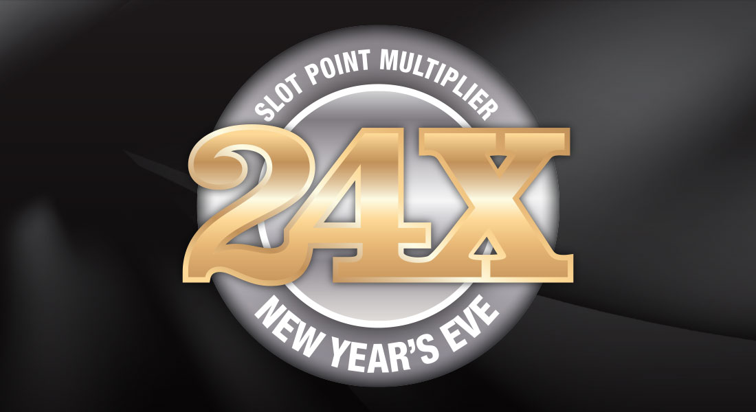 24x Slot Point Multiplier on NYE at Oxford Casino Hotel
