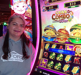 Slot Machine Jackpot Winner - Coin Combo $2,026.40