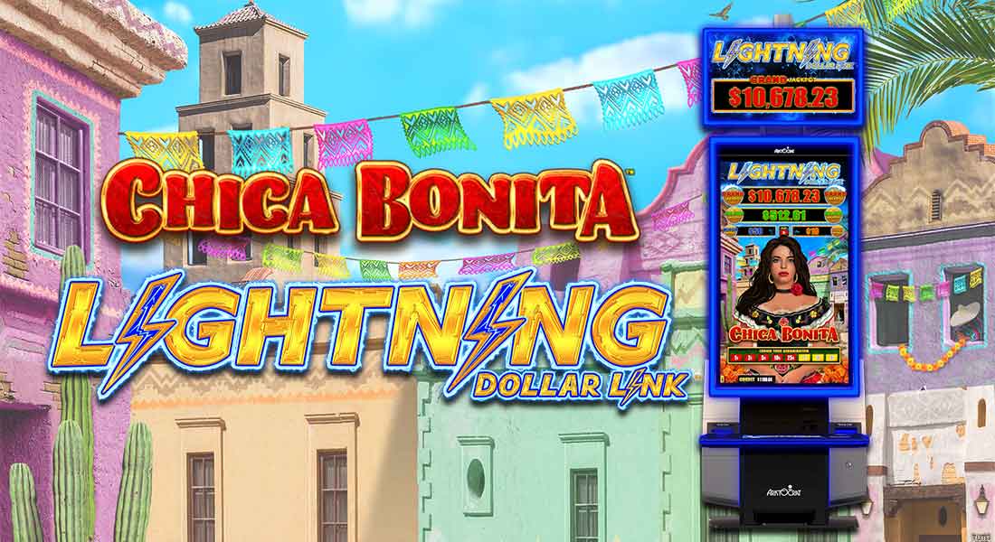 Chica Bonita Lightning Dollar Link Slot Machine