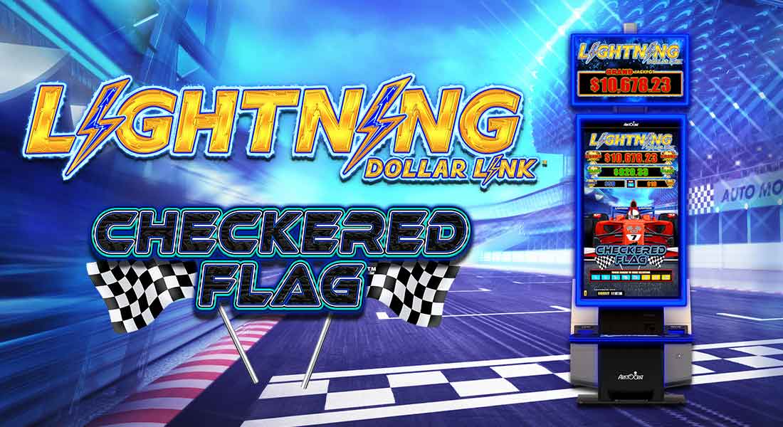 Checkered Flag Lightning Dollar Link Slot Machine
