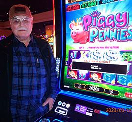 Piggy Pennies Slot Machine Jackpot WINNER Philip K. $20,208.00!