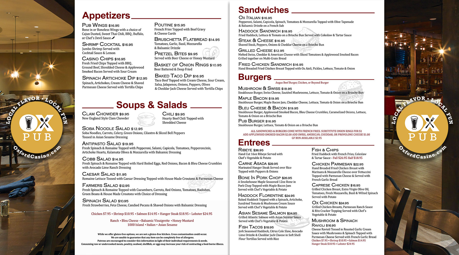 FAQ Oxford Casino Hotel & Event Center