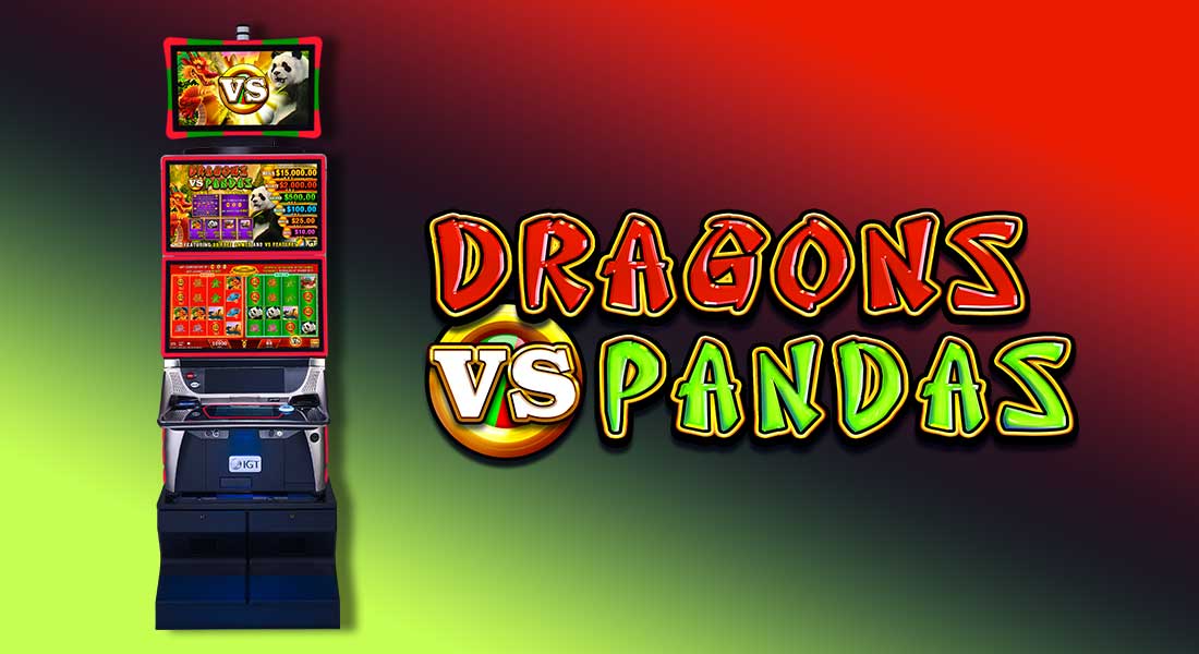 IGT Slot Machine: Dragons vs. Pandas