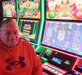$1468.20 Jackpot winner at a slot machine at Oxford Casino Hotel