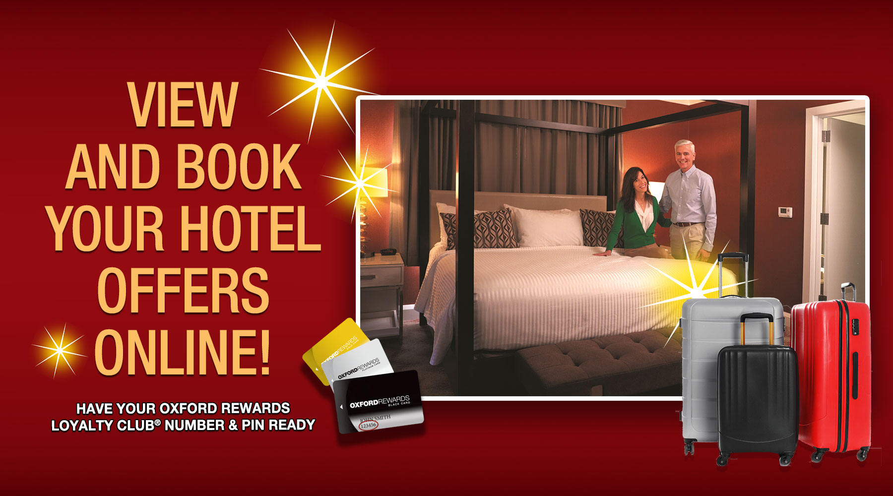 Booking your Hotel room at Oxford casino hotel