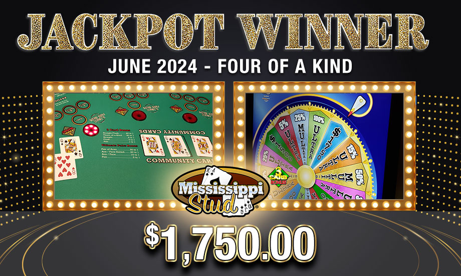 Table Games Jackpot Winner at Oxford Casino Hotel! Join the Oxford Rewards Loyalty Club today!