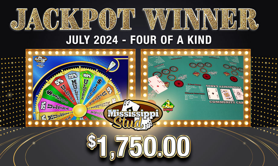 Table Games Jackpot Winner at Oxford Casino Hotel! Join the Oxford Rewards Loyalty Club today!