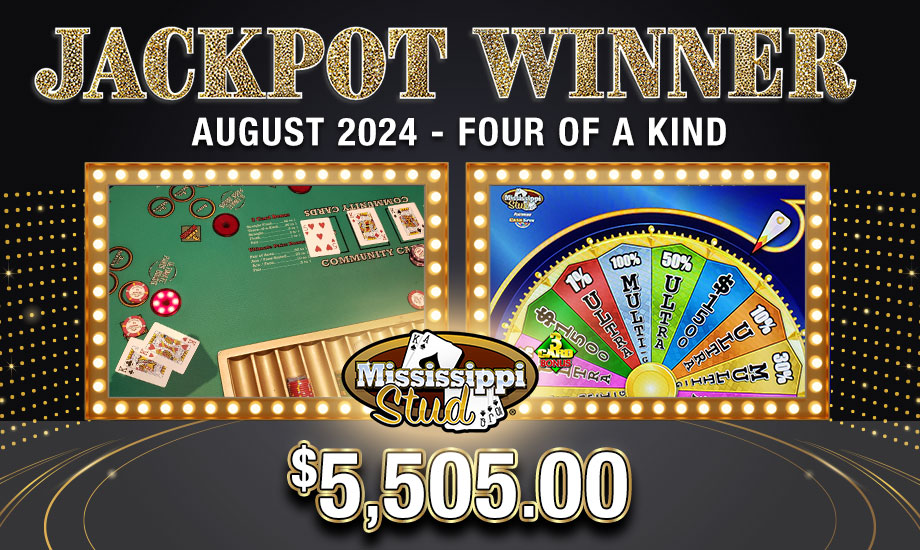 Table Games Jackpot Winner at Oxford Casino Hotel! Join the Oxford Rewards Loyalty Club today!