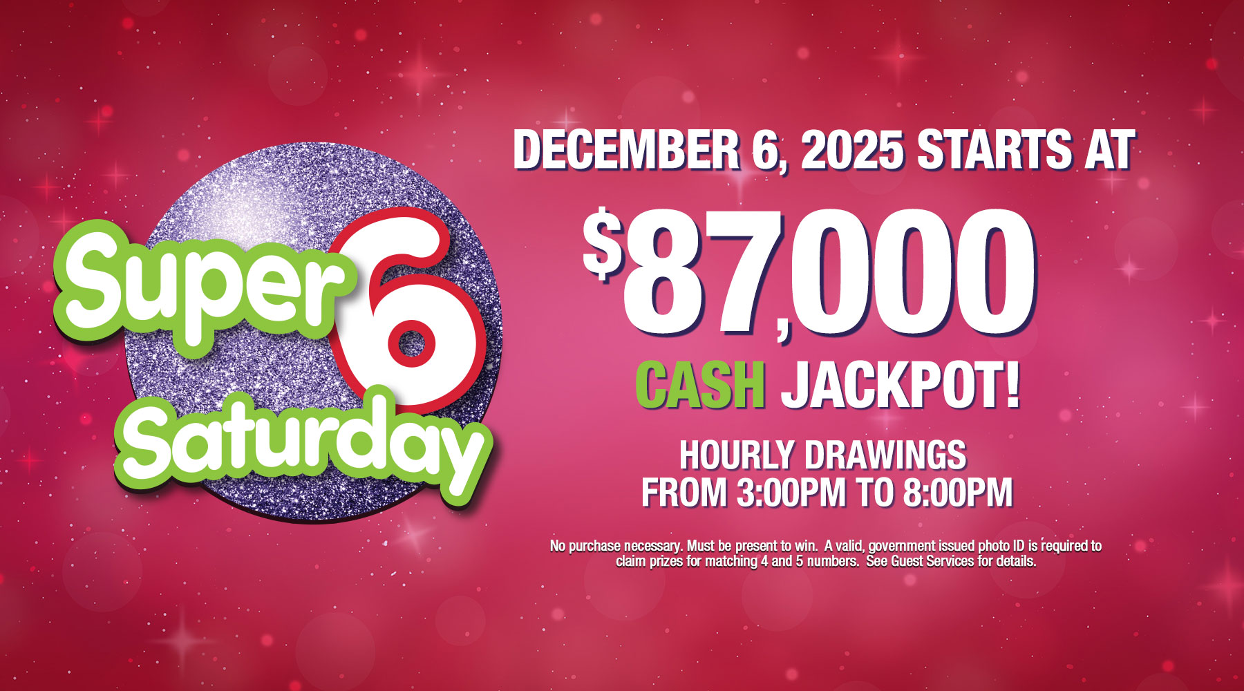 Super 6 Saturday 87K