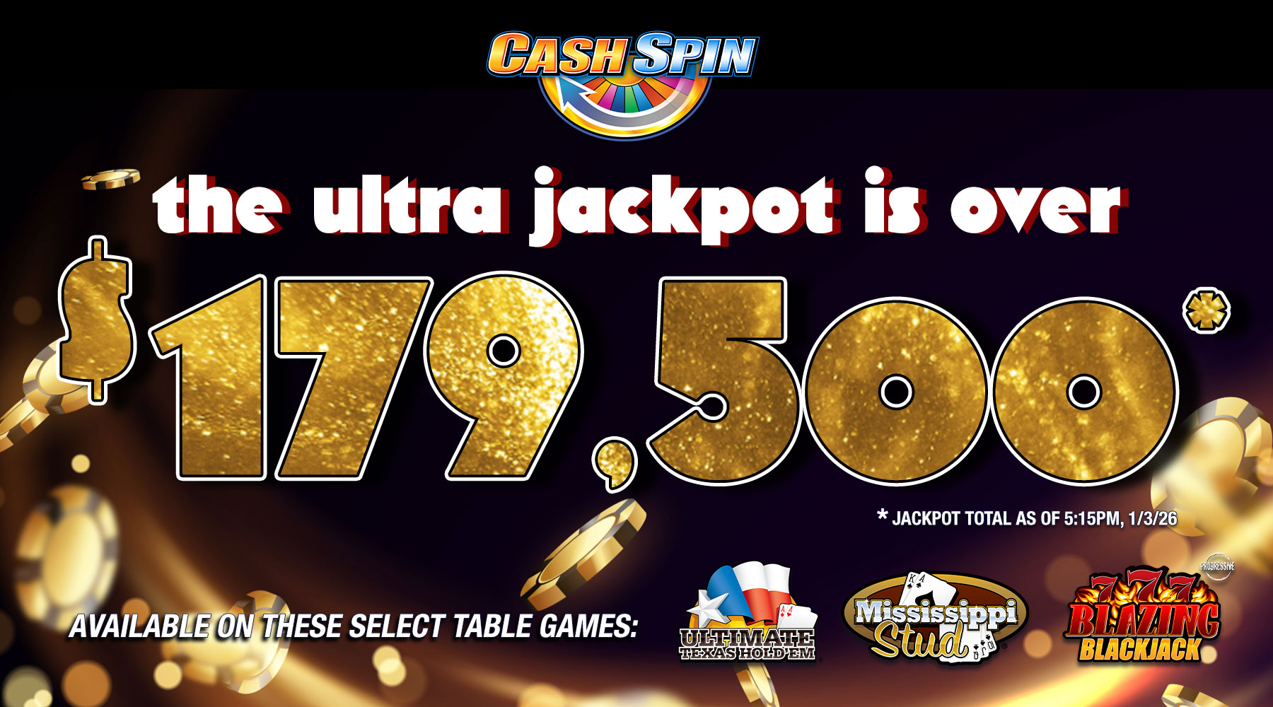 table games ultra jackpot