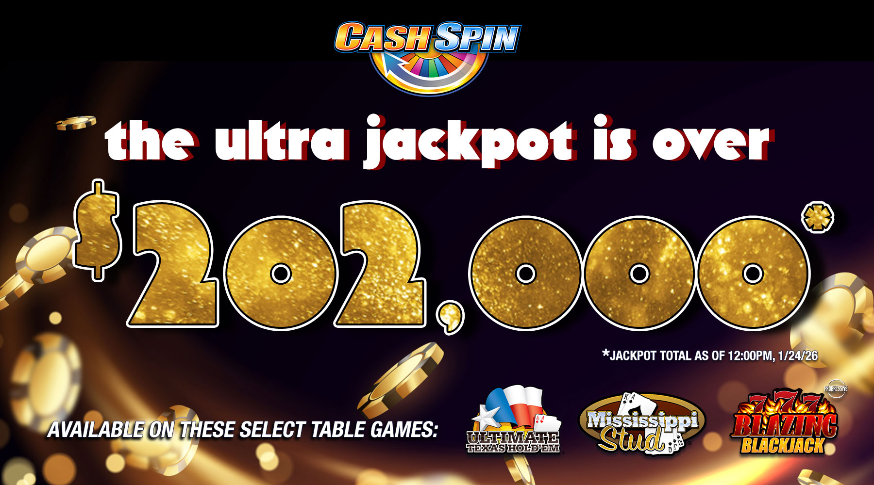 table games ultra jackpot