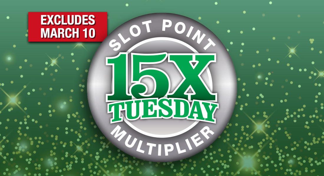 no 15x points on tuesday 310