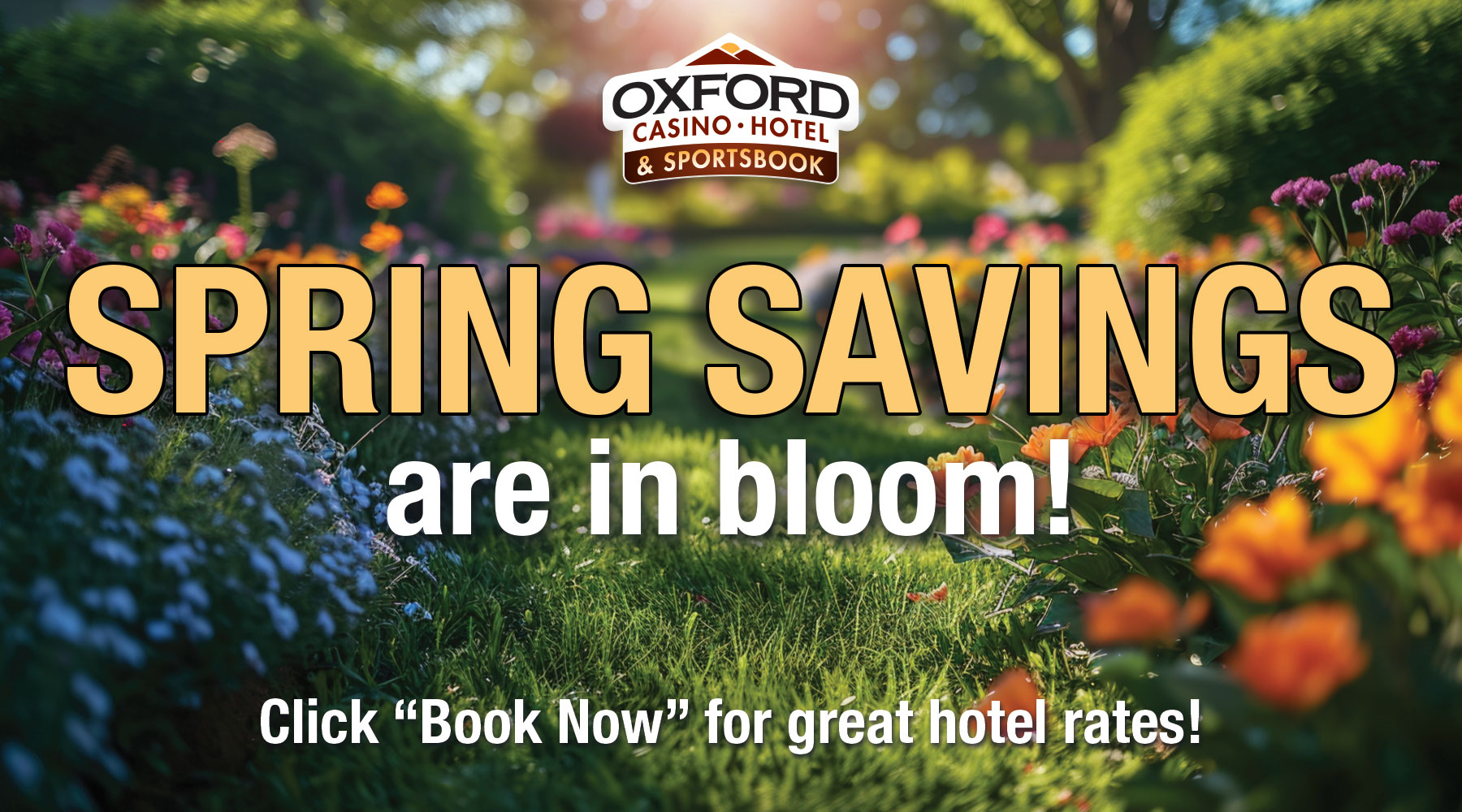 Spring Hotel Rates at Oxford Casino Hotel