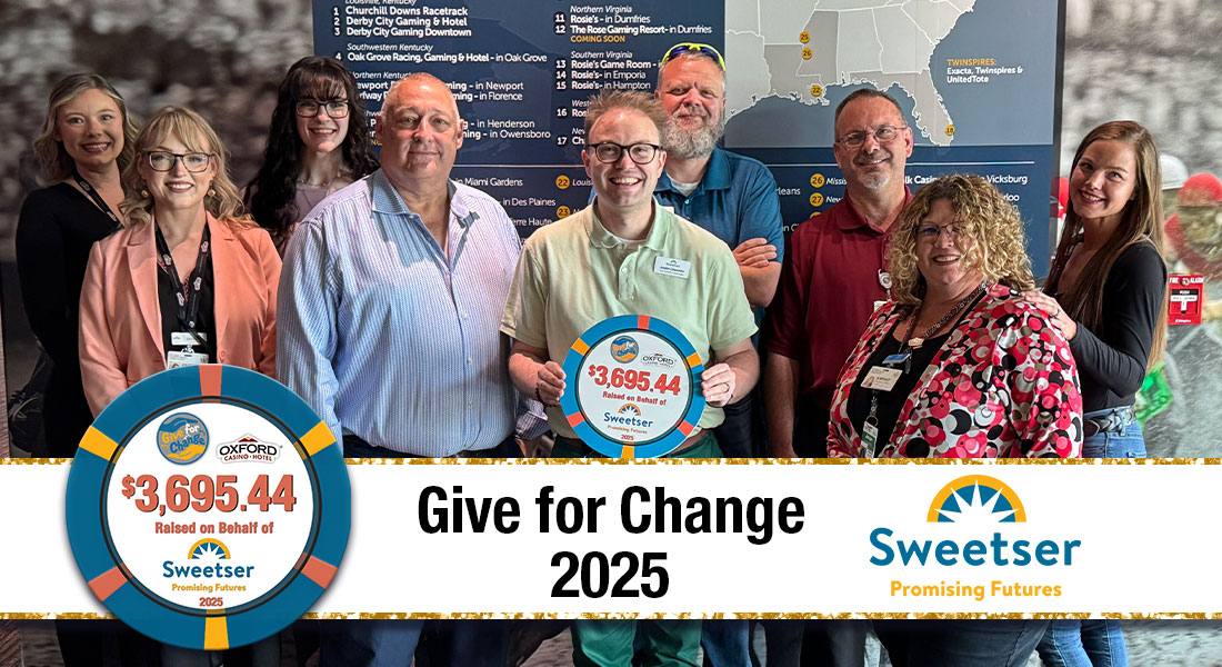 GIVE FOR CHANGE SWEETSER