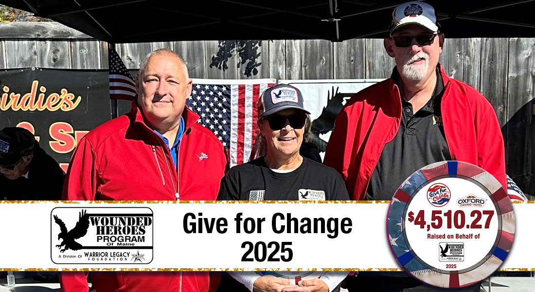 GIVE FOR CHANGE WOULDED HEROES PROGRAM